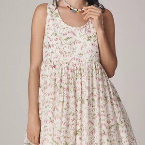 Rachel Antonoff Eliana Sleeveless Babydoll Mini Dress XL